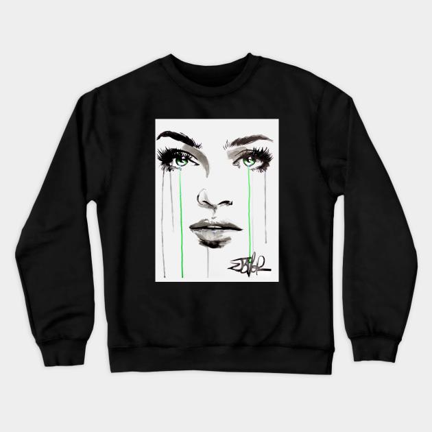 Hours Crewneck Sweatshirt by Loui Jover 